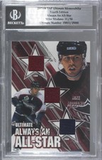 2003-04 ITG Ultimate Memorabilia 4th Edition 11/50 Mike Modano HOF 3xv