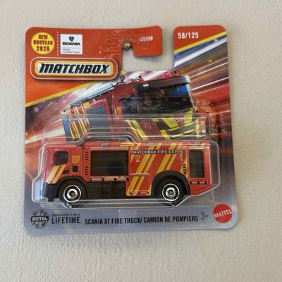 Matchbox 2025 Mainline - 58/125 - Scania XT Fire Truck - JBR15