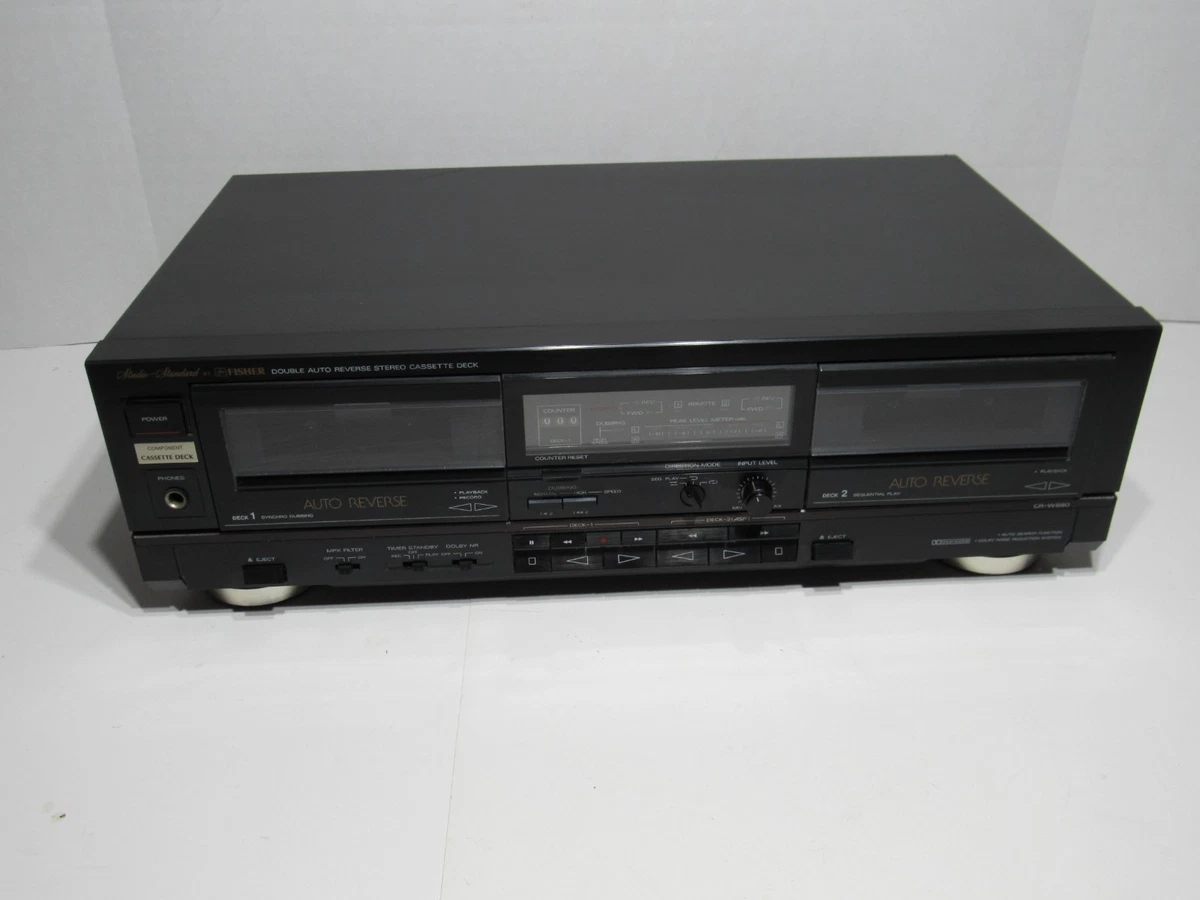fisher dual cassette deck products for sale | eBay