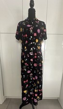 Sara Campbell Women Size 10 Collared Button Down Maxi Dress