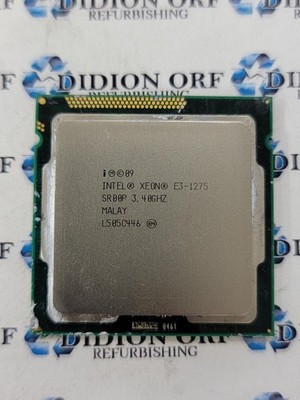 INTEL Xeon E3-1275 SR00P 3.40 GHz 8 MB 95 W Grade B  SKU 18836