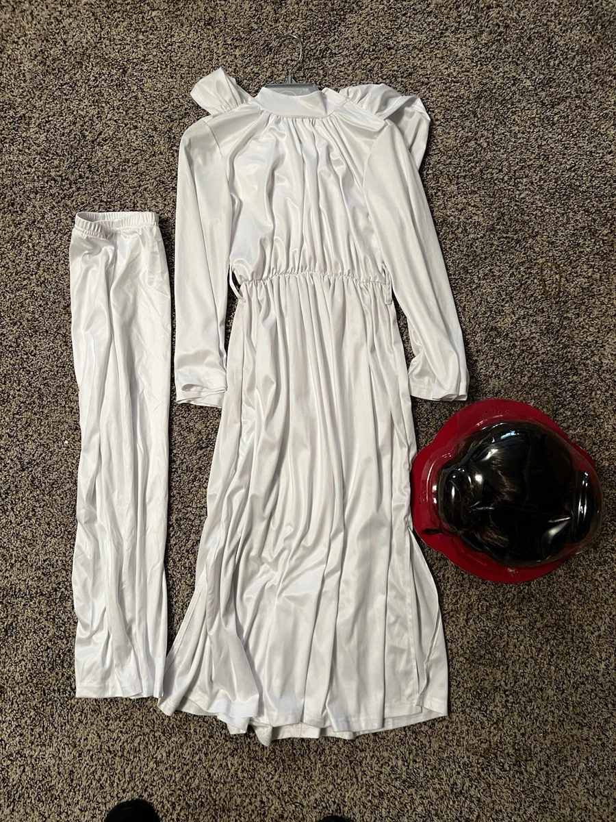open lace back dress Star Wars Leia White Dress Princess Leia Cosplay Costume  Mermaidcosplay