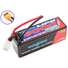 Image of 4S 5000Mah Hard Case 14.8V 50C Voltz Lipo Stick Pack Xt90 VZ0350XT90
