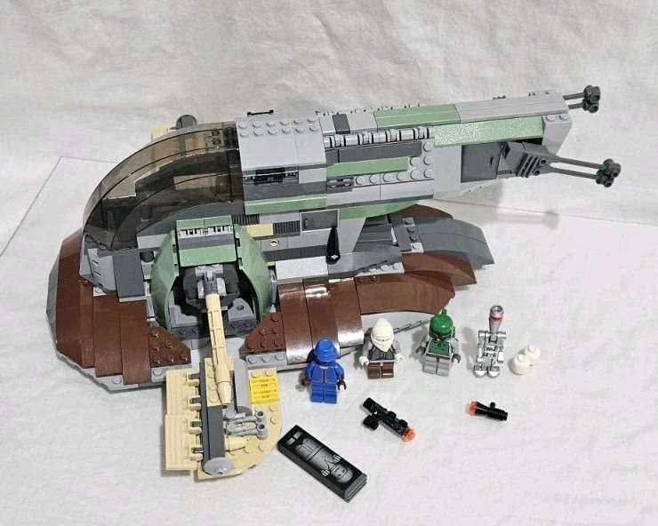 Lego Star Wars Set #6209 Esclavo 1 2ª Edición Sin Caja Ni Manual De Colección  Foto 2 de 4