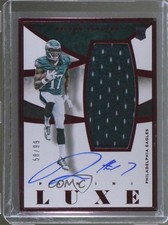 2015 Panini Luxe Rookie Memorabilia Auto 58/99 Nelson Agholor #RMA-NA Auto t6r
