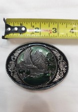 Vintage 1991 Siskiyou Eagle Mountain Belt Buckle Made USA