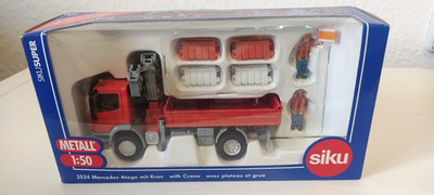 Siku 3534 Mercedes Atego mit Kran ''SUPER SERIE 1:50'' NEU IN OVP