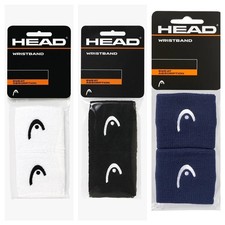 Head 2 Pack Wristbands Tennis Sweatbands Wrist Band Sweat Band