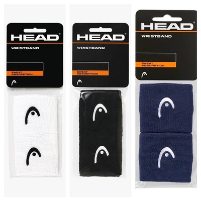 Kopf 2er Pack Armbänder Tennis Schweißbänder Wrist Band Schweißband