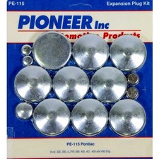 Pioneer Pe-115 Kit Freeze Plug For Pontiac V8 Complete Engine Steel Performance Pioneer Pe-115 Kit Freeze Plug For Pontiac V8 Complete Engine Steel Performance