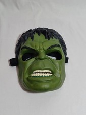 2011 Hasbro Youth Incredible Hulk Mask Elastic Band Marvel Halloween
