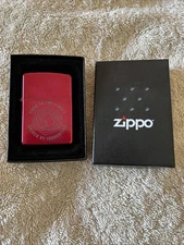 Matco Tools Zippo Lighter Red NIB