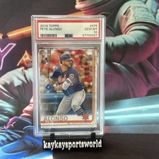 2019 Topps Series 2 Rookie Pete Alonso PSA 10