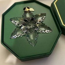 New Swarovski 2024 Annual SNOWFLAKE Christmas ORNAMENT 5661079 Original Box