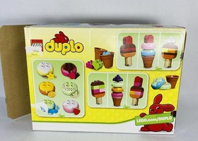 Complete! LEGO Duplo Creative Ice Cream Set 10574 with Box 24 Pieces