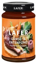 Lafer Gänse- und Entenfond im 400ml Glas perfekt für Weihnachtsgans oder Ente