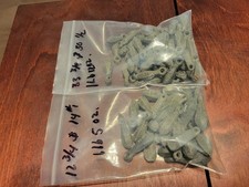 Vintage Lead Fishing Sinkers Weights Lot  86  sinkers