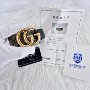 Ceinture Gucci GG logo Marmont 625839 120347396