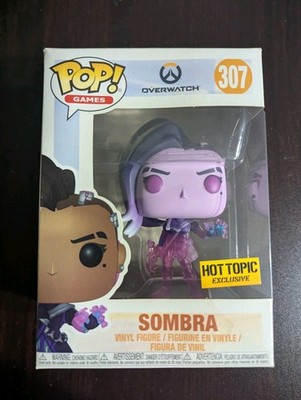 Funko Pop! Vinyl: Overwatch - Sombra - Hot Topic (Exclusive) #307 Damaged Box 