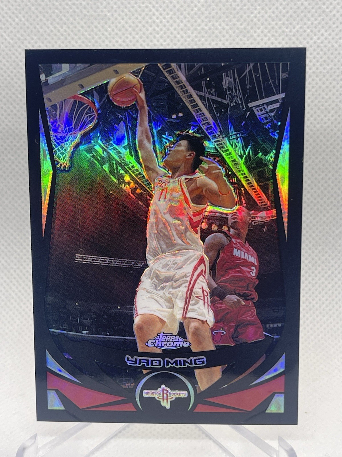 2004-05 Topps Chrome - Yao Ming #11 Black Refractor /500