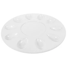 Store and Serve Egg Holder Deviled Serving Tray Cute Platter Plate