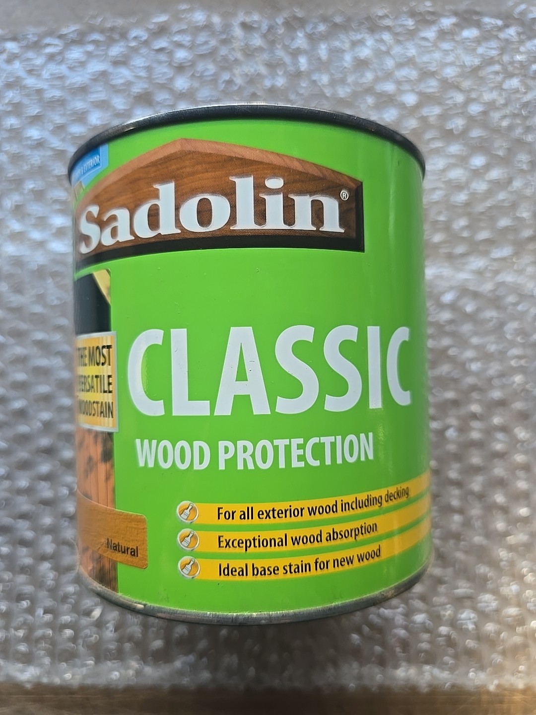 Sadolin 5028502 Classic Wood Protection Natural 1 litre SAD5028502