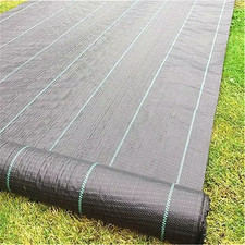 100x1000cm Heavy Duty Weed Barrier Fabric Ground Cover Landscape Membrane UK