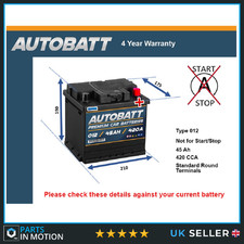 Battery fits NISSAN QASHQAI NOTE MICRA LEAF NV200 ARIYA EV ALMERA 012