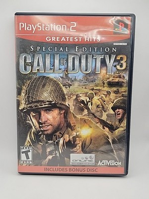 Call of Duty 3: Special Edition Greatest Hits (Sony PlayStation 2, 2007)