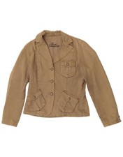 Best Company Womens Utility Jacket UK 18 XL Khaki Cotton DF11