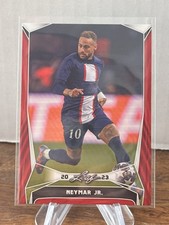 NEYMAR JR. 2003 LEAF SOCCER BLASTER - RED PARALLEL - #B-8