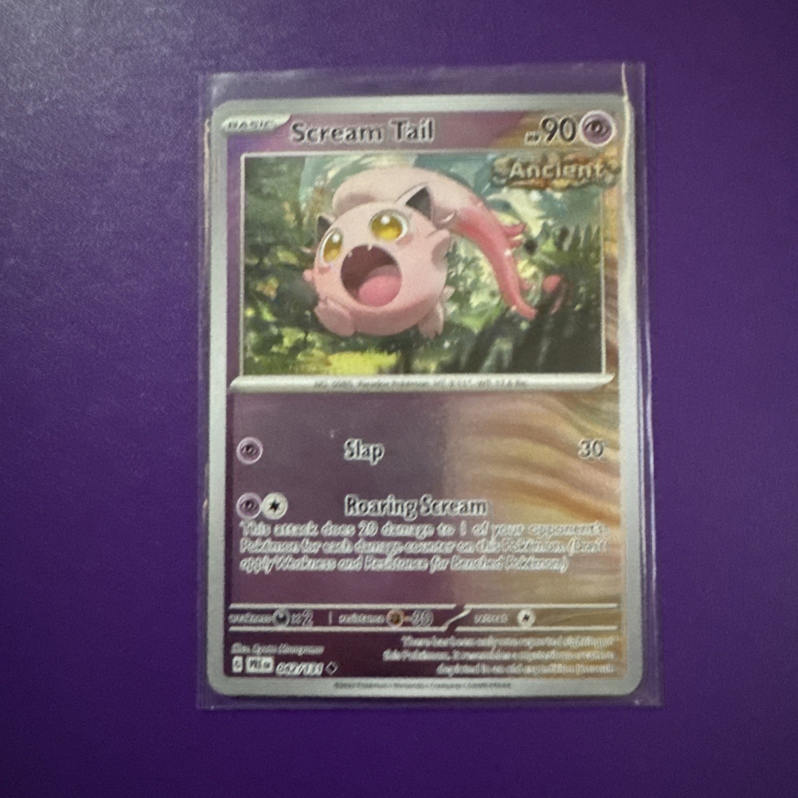 Scream Tail Reverse Holo 42/131 - Pokemon Prismatic Evolutions - NM