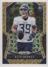 2019 Panini Prizm Rookies Lazer Prizm Alex Barnes #377 1s6