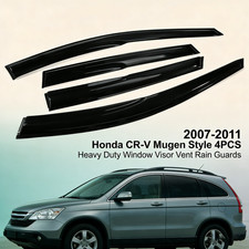 For 2007-2011 Honda Crv Cr-v Mugen Style Window Visor Vent Rain Guards Deflector