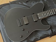 EDWARDS E-THROBBER-24 Alternative Black Electric Guitar Used From Japan
