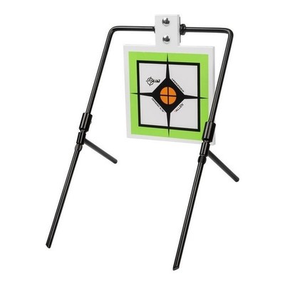 AR500 Steel Spinner Shooting Target W/ Stand Rimfire & Centerfire Pistols New