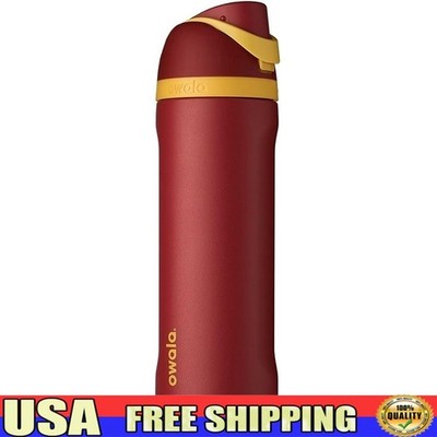 Insulated Stainless Steel Water Bottle FreeSip Spout Travel Mug 24oz BPA Free US