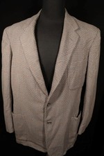 Rare S P Vintage 1940's Gray Woven Tweed Sports Coat Size Large Exc Condition