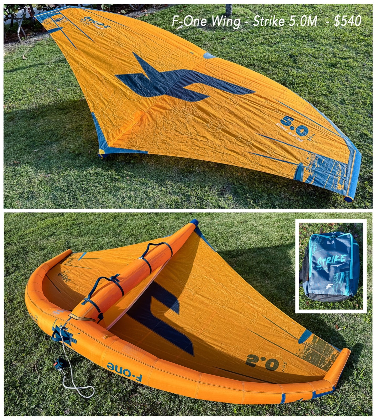 F-One Wing - Strike 5.0M - Wing-Foiling - Wing-Boarding