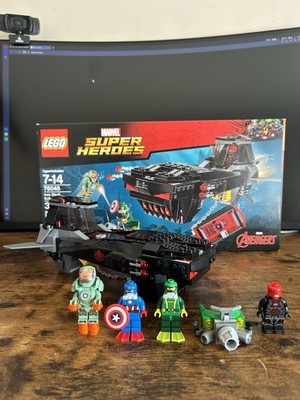 LEGO Marvel Super Heroes Iron Skull Sub Attack 76048 Boxed Set w/ Minifigs