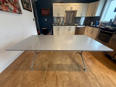 Authentic Herman Miller Eames Segmented Base Table (from DWR) - 75''x36''
