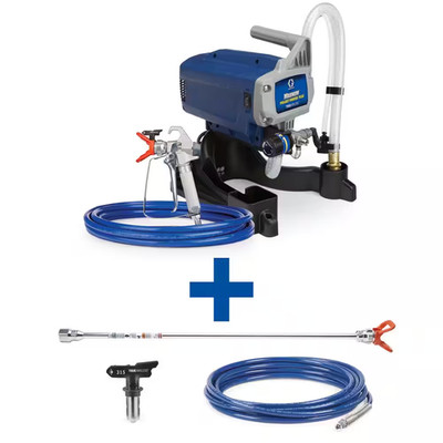 Magnum Project Painter plus Stand Airless Paint Sprayer with 20 In. Extension, 2