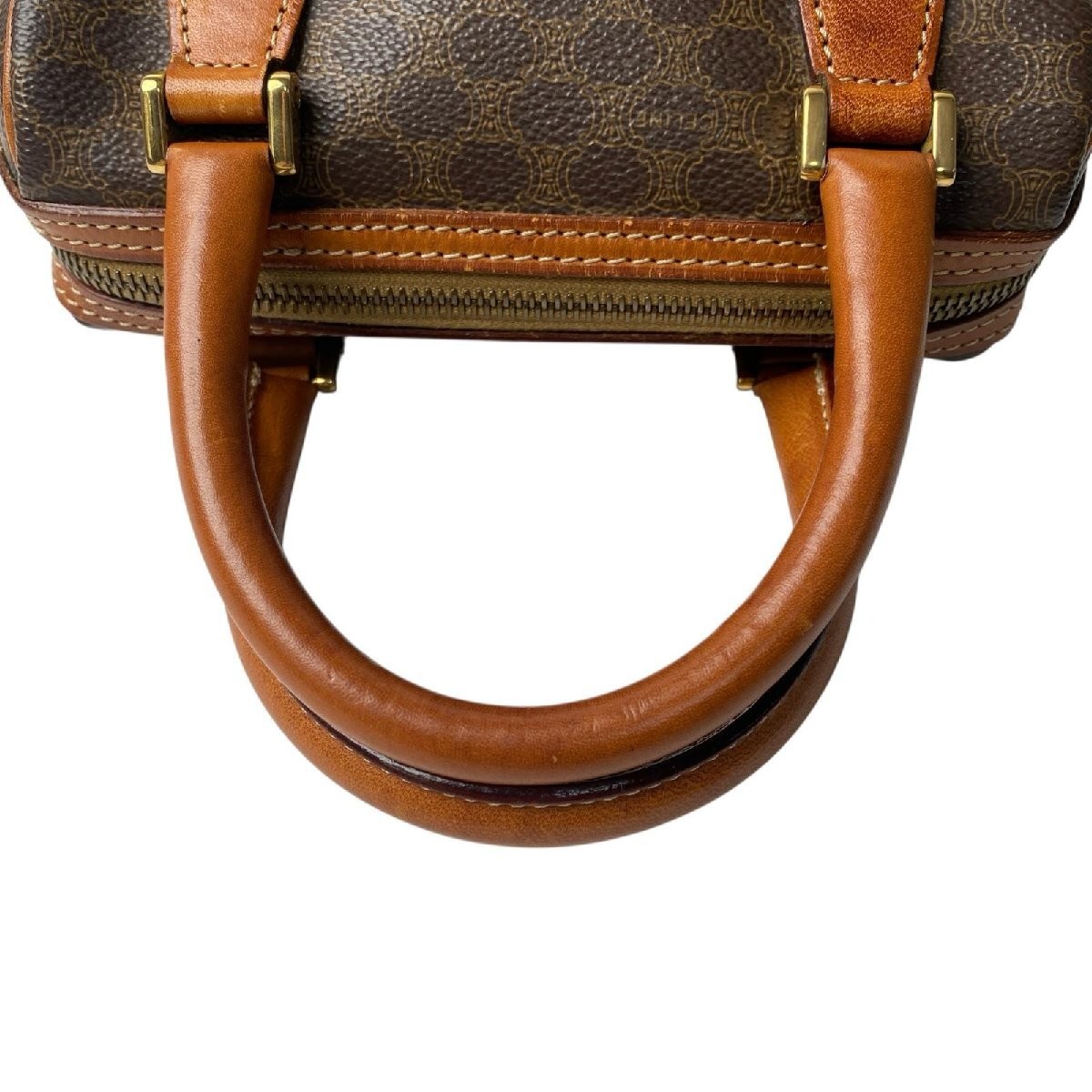 Celine Macadam Pattern Micro Mini Boston Bag Vint… - image 6