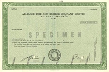 Alliance Tire and Rubber Co. Limited - Foreign Stocks