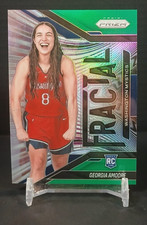 2025 Panini Prizm WNBA - Fractal Georgia Amoore #14 Green Prizm (RC) 2 Card Med