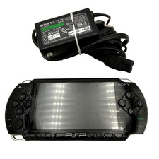 Sony PlayStation Portable PSP-1001 Console & AC Power Adapter *For Parts/Repair*