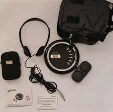 GPX PC108B Portable Personal CD Player Black TESTED/WORKS