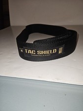 Tac Shield Tactical Rigger's Belt Black Sz Medium 34"-38" Steel Buckle