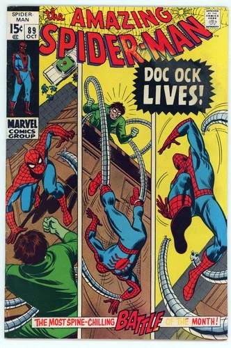 AMAZING SPIDER-MAN #89 (Marvel 1970) VG condition NO RES