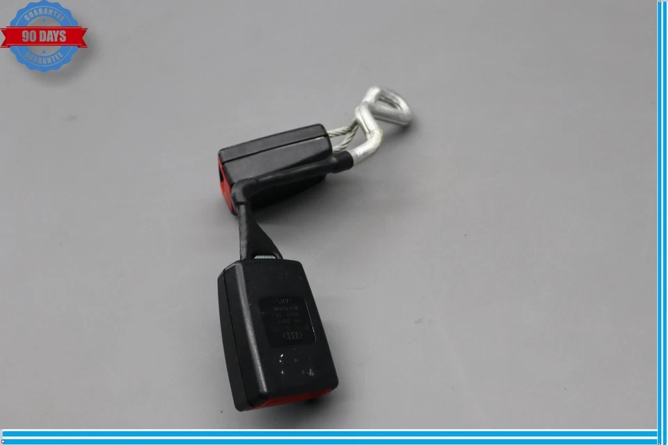 06-13 Audi A3 A3 Quattro Trasero Izquierdo Doble Cinturón de Seguridad Hebilla Receptor Fabricante Original Foto 3 de 4